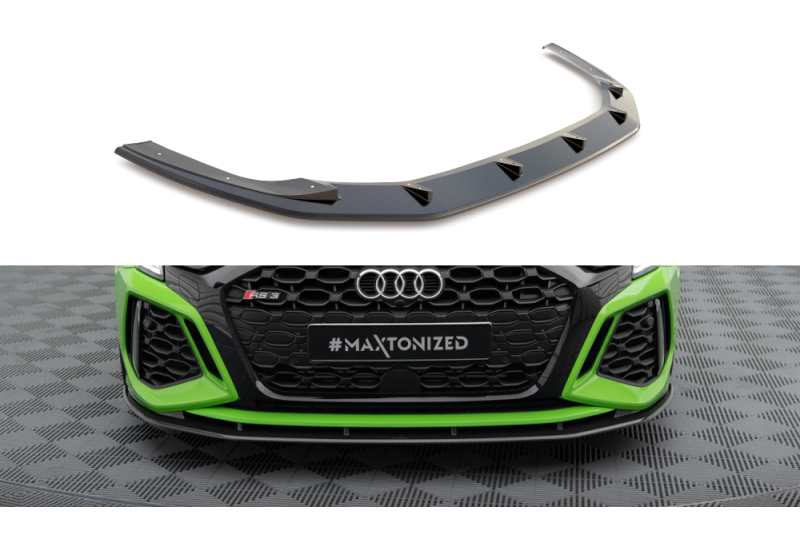 Maxton Design Carbon Frontlippe für Audi RS3 Limousine / Sportback 8Y