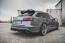 Edelstahl Endrohre Auspuffblenden Schwarz für Audi A6 C7 S-Line Facelift 2015-2018