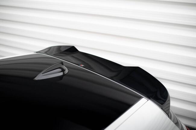 Maxton Design Heckspoiler 3D für BMW 1er M-Paket / M140i / Standard F20 / F21 Hochglanz schwarz