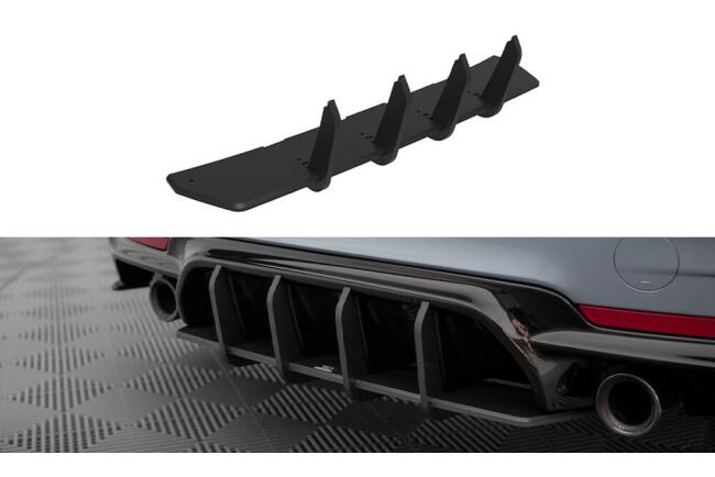 Maxton Design Street Pro Heckdiffusor für BMW 435 Coupe M-Paket F32 Schwarz