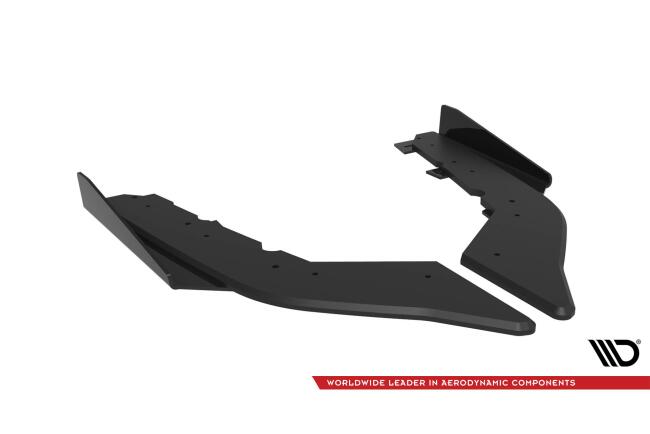 Maxton Design Street Pro Diffusor + Flaps für BMW 435i Coupe M-Paket F32 Schwarz