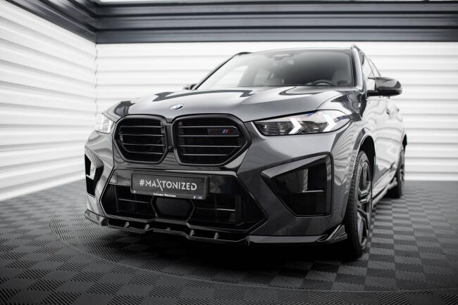 Maxton Design Frontlippe V.1 für BMW X5 M F95 Facelift Hochglanz schwarz