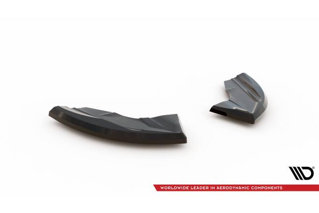 Maxton Design Diffusor Flaps für Ford Puma ST Mk1 Hochglanz schwarz