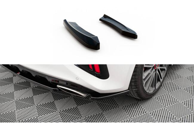 Maxton Design Diffusor Flaps für Kia Ceed GT Mk3 Hochglanz schwarz