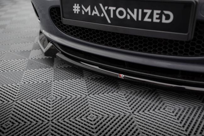Maxton Design Frontlippe V.2 für Mazda MX5 NC (Mk3) Hochglanz schwarz
