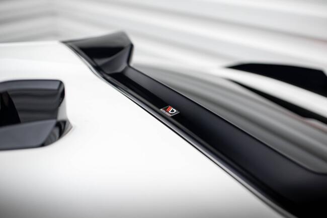 Maxton Design Heckspoiler 3D für Peugeot 408 Mk1 Hochglanz schwarz