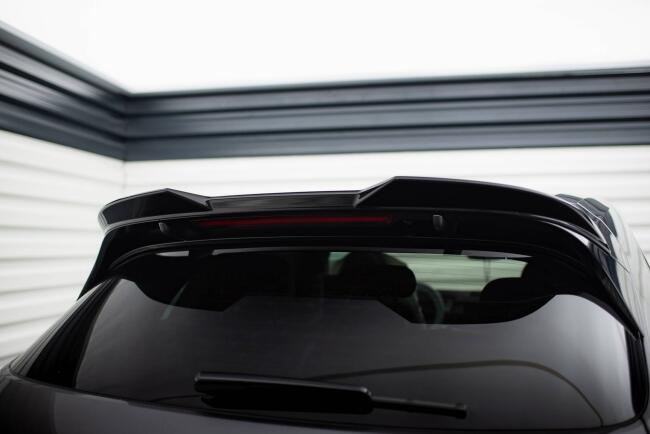 Maxton Design Heckspoiler Lippe 3D für Porsche Cayenne Mk3 Facelift Hochglanz schwarz