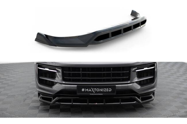 Maxton Design Frontlippe für Porsche Cayenne Mk3...