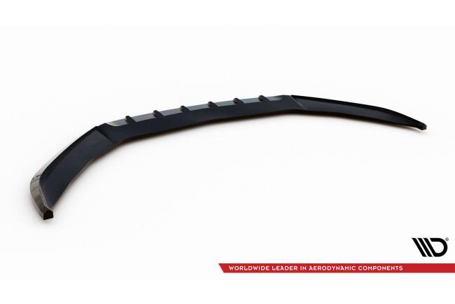Maxton Design Frontlippe V.1 für Porsche Panamera E-Hybrid 971 Hochglanz schwarz