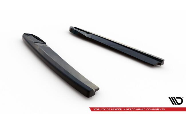 Maxton Design Diffusor Flaps V.4 für Skoda Octavia RS Mk4 Hochglanz schwarz