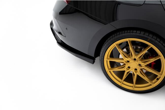 Maxton Design Diffusor Flaps V.4 für Skoda Octavia RS Mk4 Hochglanz schwarz
