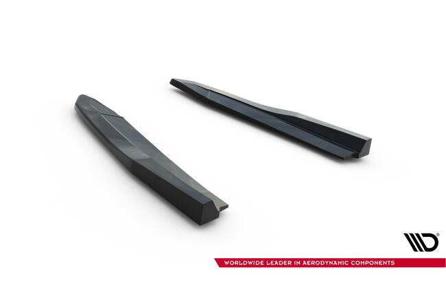 Maxton Design Diffusor Flaps V.4 für Skoda Octavia RS Mk4 Hochglanz schwarz