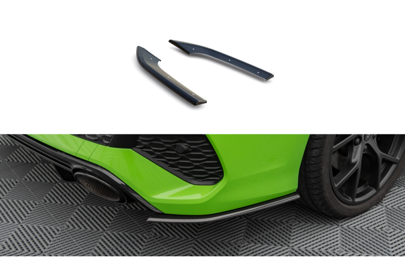 Maxton Design Carbon Diffusor Flaps für Audi RS3 Limousine 8Y