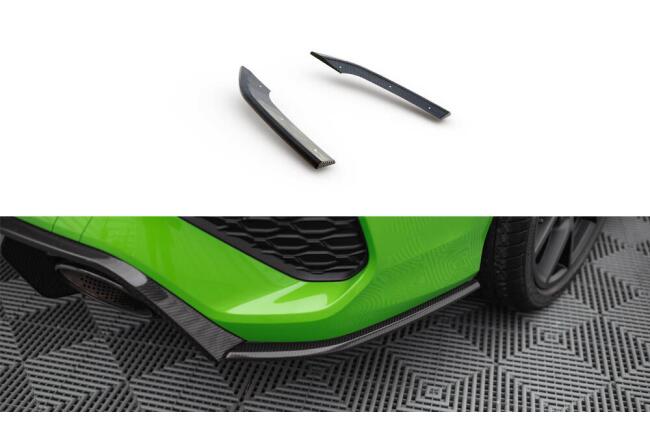 Maxton Design Carbon Diffusor Flaps V.2 für Audi RS3 Limousine 8Y