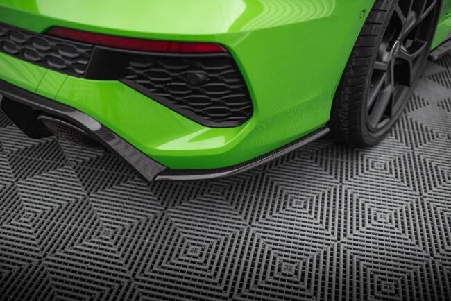 Maxton Design Carbon Diffusor Flaps V.2 für Audi RS3 Limousine 8Y