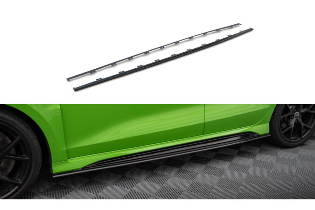 Maxton Design Carbon Seitenschweller für Audi RS3 Limousine / Sportback 8Y