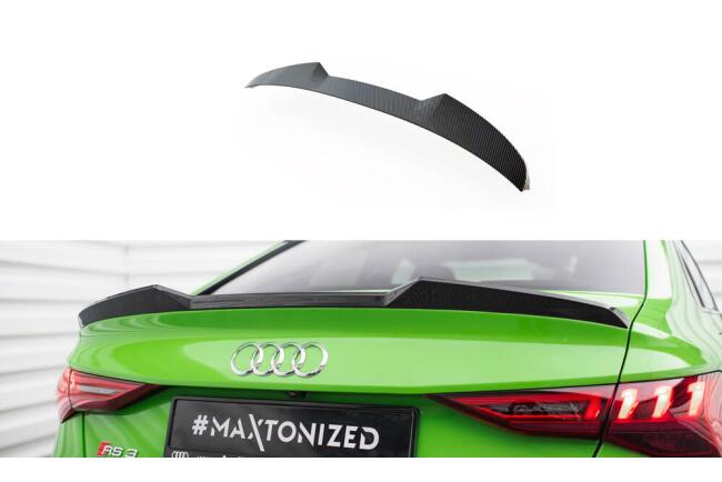 Maxton Design Carbon Heckspoiler Lippe für Audi RS3...