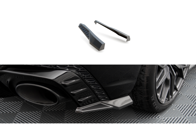 Maxton Design Carbon Diffusor Flaps für Audi RSQ8 Mk1