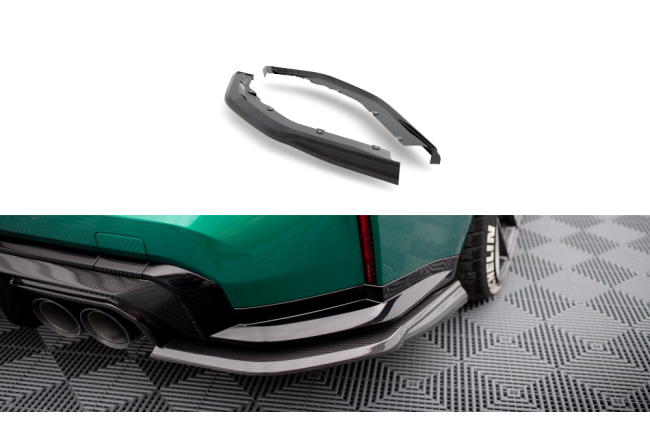 Maxton Design Carbon Diffusor Flaps für BMW M3 G80 /...