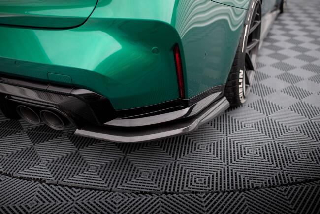 Maxton Design Carbon Diffusor Flaps für BMW M3 G80