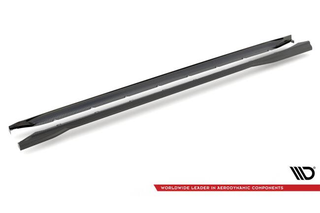 Maxton Design Carbon Seitenschweller (Paar) für BMW M3 G80 / G81