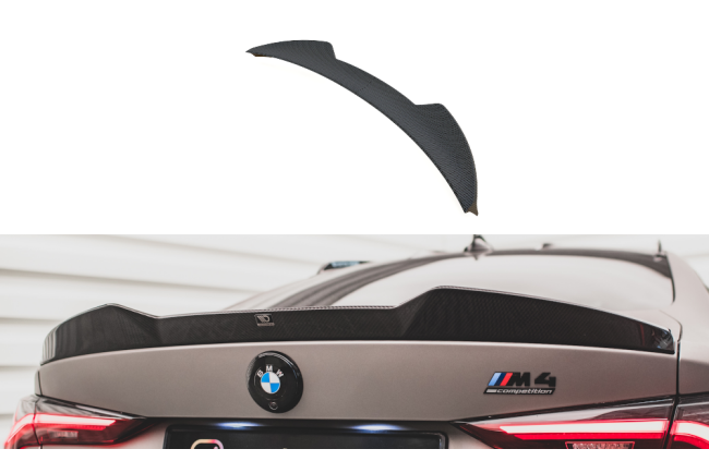 Maxton Design Carbon Heckspoiler Lippe für BMW M4...