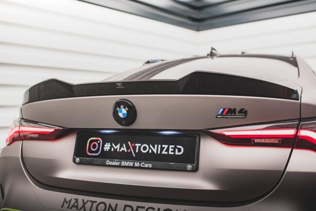 Maxton Design Carbon Heckspoiler Lippe für BMW M4 G82 und M440i / M-Paket G22