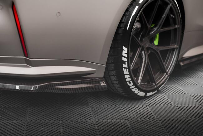 Maxton Design Carbon Diffusor Flaps für BMW M4 G82
