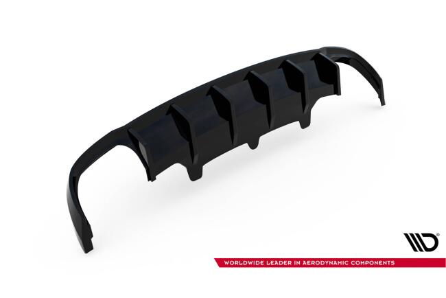 Maxton Design Heckdiffusor V.3 für Audi A6 Avant C7 (2011-2014) Hochglanz schwarz