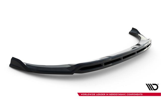 Maxton Design Frontlippe für Audi e-Tron S-Line Hochglanz schwarz