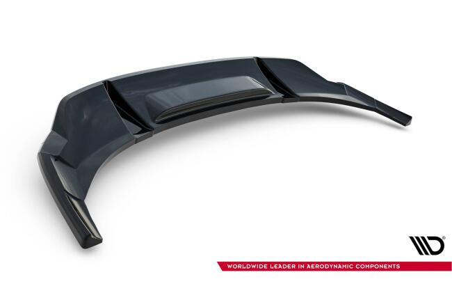 Maxton Design Heckdiffusor DTM Look für Audi e-Tron S-Line Hochglanz schwarz