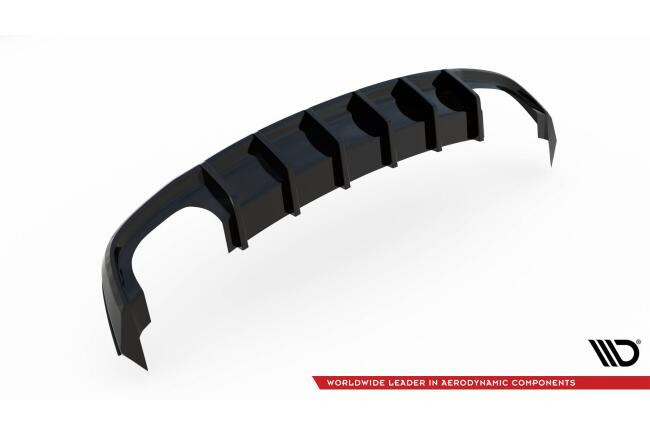 Maxton Design Heckdiffusor für Audi S5 / A5 S-Line Coupe / Cabrio / Sportback B8 8T Facelift (2011-2016) Hochglanz schwarz