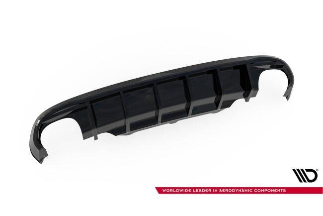 Maxton Design Heckdiffusor für Audi S5 / A5 S-Line Coupe / Cabrio B8 8T Hochglanz schwarz