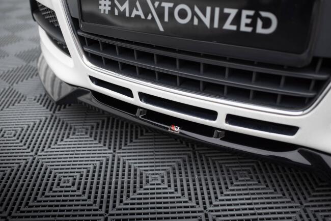 Maxton Design Frontlippe V.3 für Audi TT 8J Hochglanz schwarz