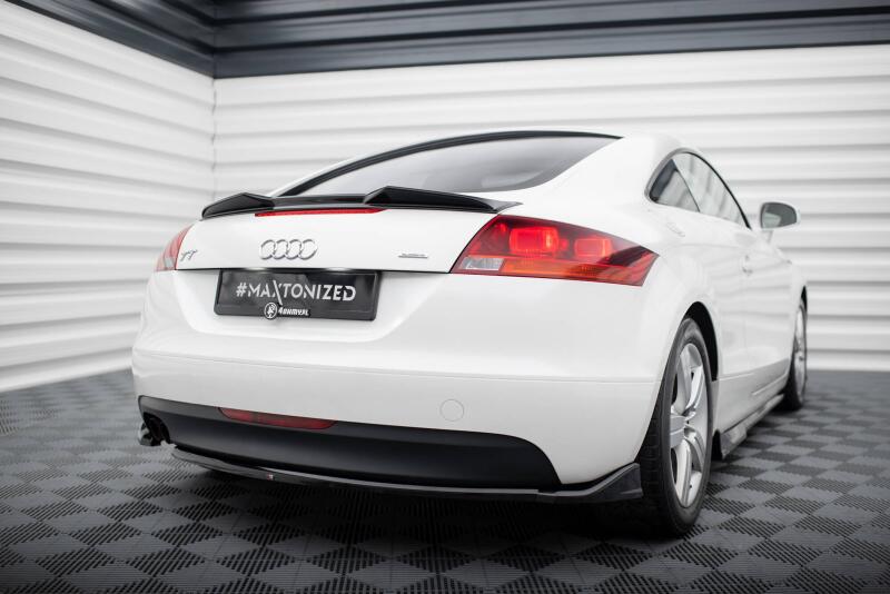 Maxton Design Heckdiffusor für Audi TT 8J Hochglanz schwarz