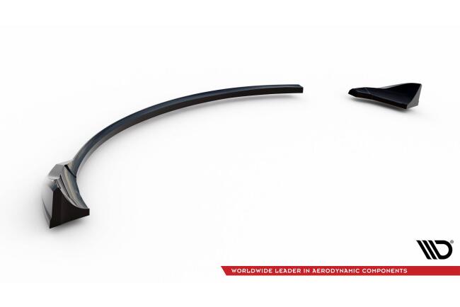 Maxton Design Heckdiffusor für Audi TT 8J Hochglanz schwarz