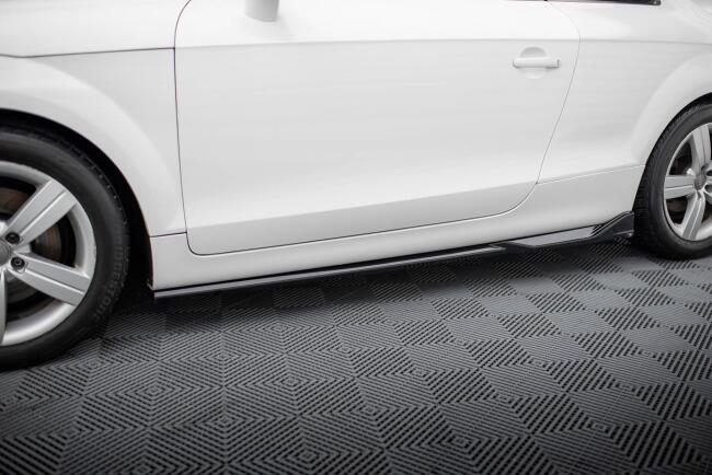 Maxton Design Seitenschweller für Audi TT 8J Hochglanz schwarz
