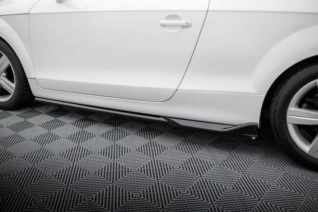 Maxton Design Seitenschweller für Audi TT 8J Hochglanz schwarz