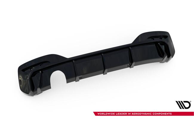 Maxton Design Heckdiffusor V.1 für BMW 1er M-Paket F20 Facelift Hochglanz schwarz