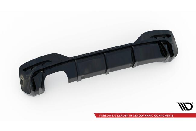 Maxton Design Heckdiffusor für BMW 1er M-Paket F20 Facelift Hochglanz schwarz