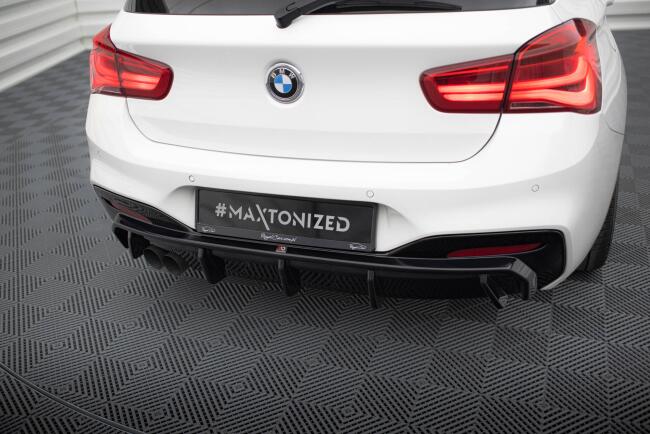 Maxton Design Heckdiffusor V.2 für BMW 1er M-Paket...
