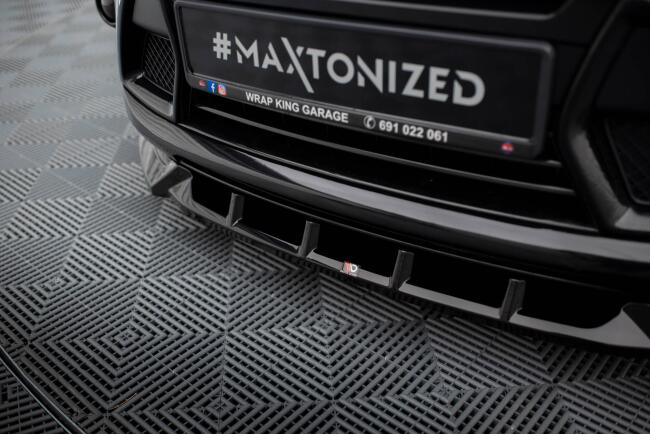 Maxton Design Frontlippe für Ford Kuga ST Mk1 Hochglanz schwarz