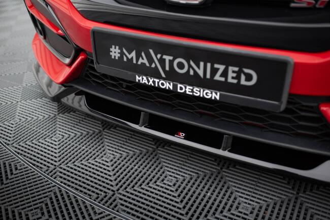 Maxton Design Frontlippe für Honda Civic SI Mk10 Hochglanz schwarz