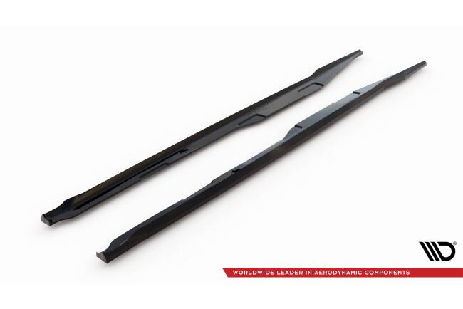Maxton Design Seitenschweller für Honda Civic SI Mk10 Hochglanz schwarz