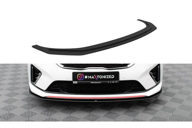 Maxton Design Street Pro Frontlippe für Kia Ceed GT Mk3 / Proceed Mk1 rot