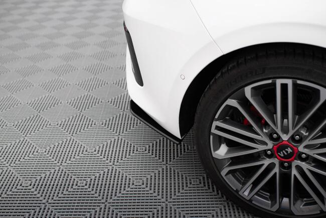 Maxton Design Street Pro Diffusor Flaps für Kia Ceed GT Mk3 schwarz matt