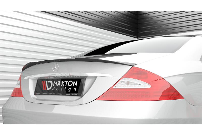 Maxton Design Heckspoiler Lippe für Mercedes-Benz CLS C219 Hochglanz schwarz