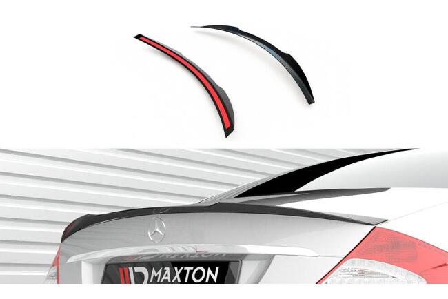 Maxton Design Heckspoiler Lippe für Mercedes-Benz CLS C219 Hochglanz schwarz