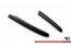 Maxton Design Diffusor Flaps für Mercedes-Benz CLS C219 Hochglanz schwarz