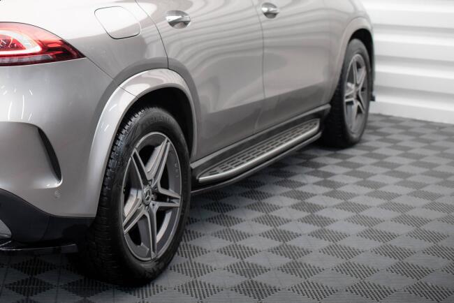 Maxton Design Seitenschweller für Mercedes-AMG / AMG-Line GLE W167 Hochglanz schwarz